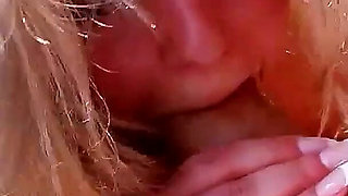 Blonde teen Nicole ass fucked by pool boy on the beach