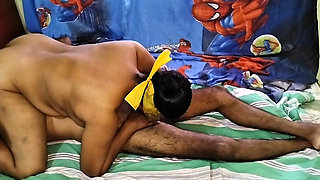 Sri Lankan Couple Havng Fun in 69 Position