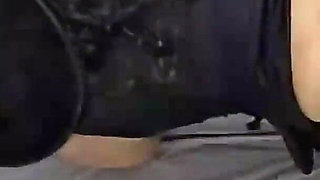 Real Homemade Passion: Curvy Wife Rides Hubby in Witchy Halloween Heat