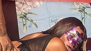 Anonymous Masked Whore Creampie? BBC Destroyed Wet Pussy Doggy
