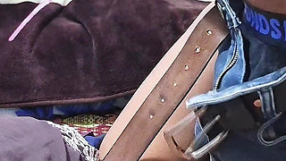 Indian Sexy Fuck in the Bedroom in Green Saree