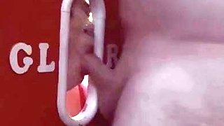 Glory hole blowjob busty amateur blonde fucking in stall