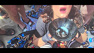 I Love Gangbang T-shirt Bukkake Beach