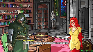 Doom Fucks Angelica's Pussy Hard in Standing Doggystyle - Doomination Gameplay