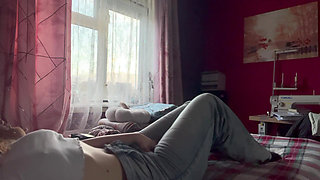 Naughty Girl Gets Bored and Starts Masturbating