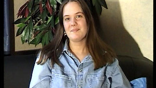 Amateur Babe From Germany Plays with Her Wet Pussy on Casting