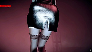 The Bigboob Loop: 3D Infatuation - 3D Animation Hentai