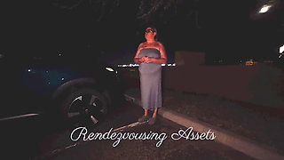 Dark Parking Lot Public Sex with the Shiesty Mask on!
