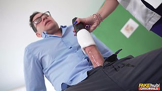 Angel Wicky’s Redhead Passion in Clinic Heat