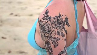 Lovely Beach Vibes With Busty Babe Jade Harper