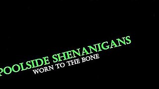 Huge monster fucking beauty babes at the pool