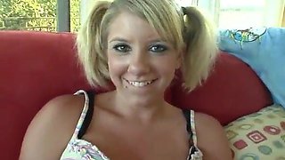 School super-bitch gets pulverized in pornography audition tryout