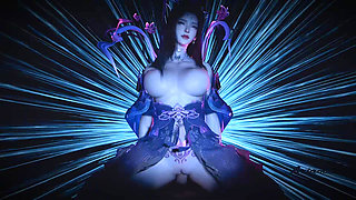 3D Hot Cosplay Super Model Naked Her Perfect Boobs Got Fucked