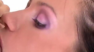 Petite teen anally fucked until cumshot