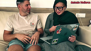 Hot Muslim Slut Kept Our Lesson Completely Haram