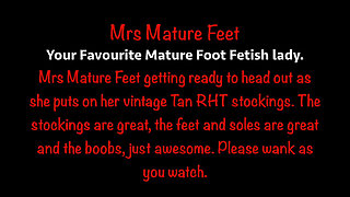 Vintage Rht Stockings Going