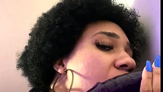 Big Cock Guy Licking And Fucking Ebony Pussy