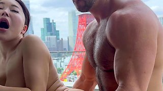 Airi Minami Hot Japanese Babe Standing Shower Pounded