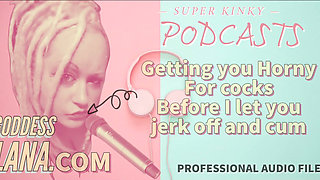 Kinky Podcast 13 Getting You Horny for Cocks Before I Let You Jerk off and Cum