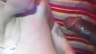 Gangbang and Sperm Orgy for This Tattooed Blonde MILF