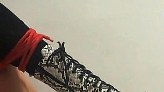 Perfect MILF Vibrator, Fingering, Bondage Sex