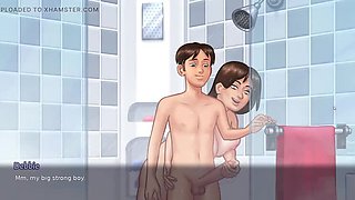 Hot Step Sister Fucks Anon in Summertime Saga Part 5 - 3D Cartoon Sex
