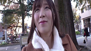 Public Plaza Kiss Addict Begs for More Keeps Kissing on the Move Then Oral and Mouth Finish