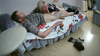 girlfriend gives blowjob and swallows cum