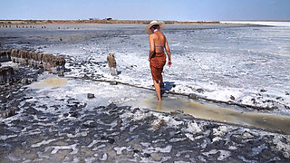 Healinig Mud of Elton SaltLake Russia
