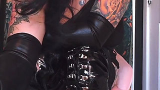 Bound for My Boots: Mistress Has You in Steel Handcuffs While She Smokes and Teases You