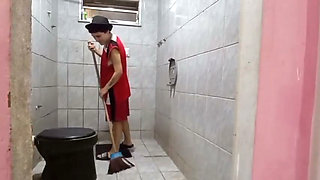 I Put the Little Shoe in the Bathroom to Nurse