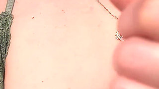 Good Boy Gives All His Cum to My Sticky Fingers Andtits