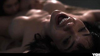 Innocent Little Puck's pussy eating dirt