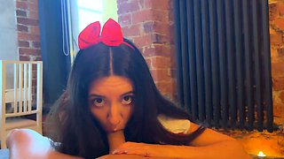 Snow White has Sex with a Gnome in Secret from the Queen on