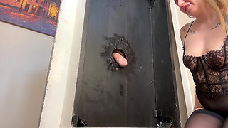 Gloryhole Double Cumshot in Mouth