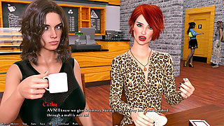 Being a Dik 9 - Sage Gets a Massive Cock Deep Down Her Throat and Getting Some Fun with Busty MILF