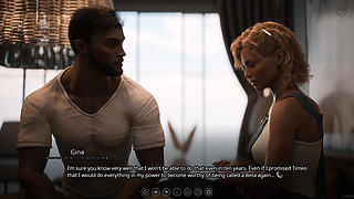 The Seven Realms 28: Gina's First Blowjob & Wall Pound with Atlas