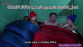 Camping with Hot Stepdaughters Ignites Wild Blonde Passion