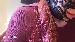 Masked Latina Sub MILF Submits to Big Black Dom Starring Kathalina Colombiana