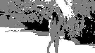 Sexy Monika Fox Fun in Purple Swimsuit on Paradise Island