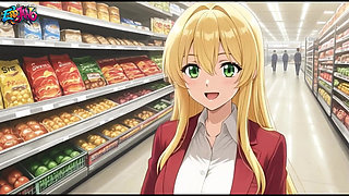 Supermarket Girl Falls in Love with Her Boss Anime Romance
