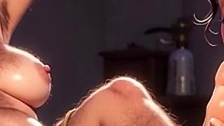 Nurse Sucking Old Granny Feet in Bondage - Nursing Home Fetish