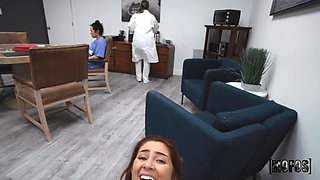 Lets Post It - Cum on Time for Nurse Chloe