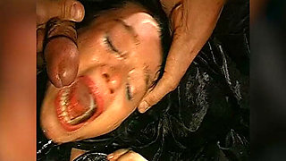 Ggg John Thompson - Chained Swallowing Slut in Cellar Gangbang