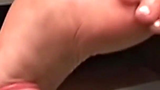 Swallow My Sexy Feet Babe - Lesbian Feet Domination