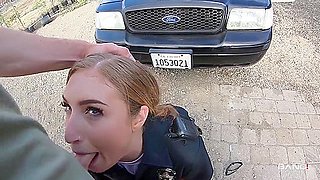 Skylar Snow In Fetish Uniform Outdoor Sex