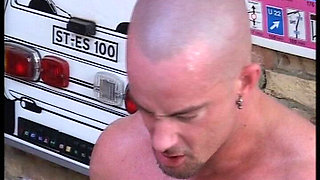 Office Secretary From Germany Got to Please Two Cocks Together