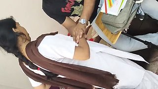 Indian School Girl Spanked Hard Before Anal Sex