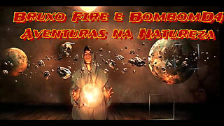 Blazing Fire Wizard and D4 Bombom in the Waterfall See Full on Red