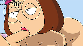 Family Guy Porn Meg Griffin Gives Glenn a Blowjob